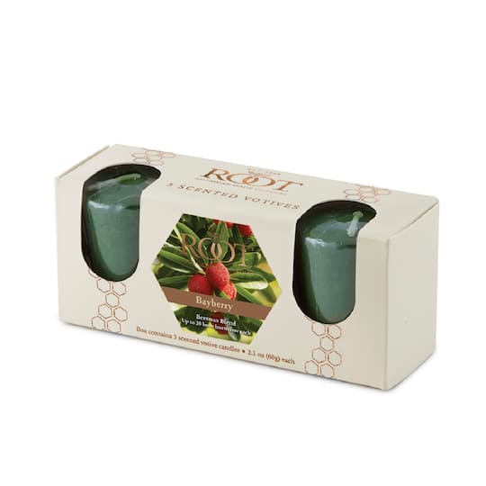 Root Candles Scented 20 Hour Beeswax Blend Votive Candles Gift Box in Bayberry | Michaels®